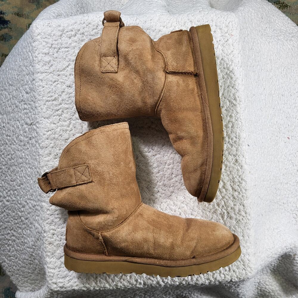 Ugg Remora Women Short Boots Chestnut womens bootie size 7